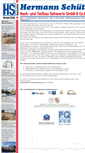Mobile Screenshot of bauunternehmen-hermann-schuett.de